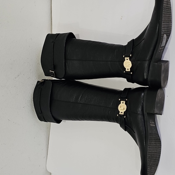 Luz Da Lua Black boots Knee High Size 5 - Picture 9 of 12